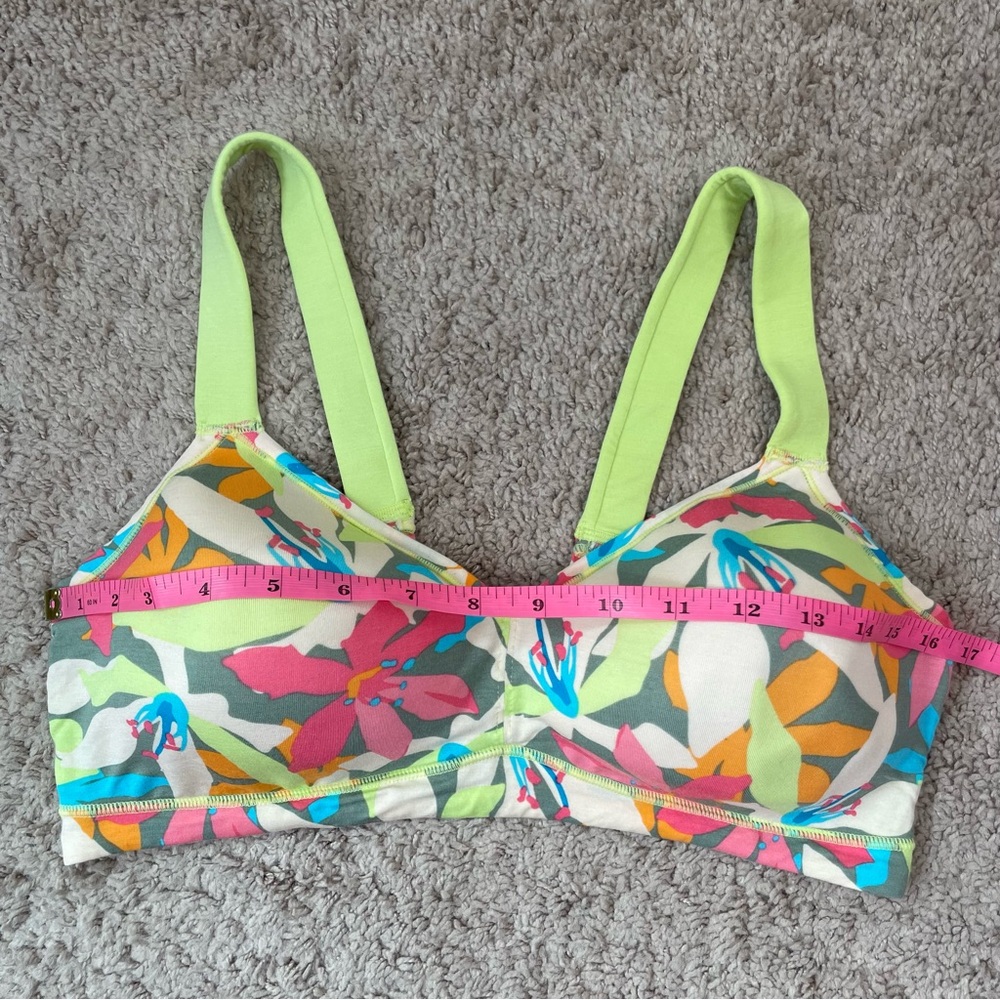 Kindly Yours Women's Comfort Modal Lounge Pullover Bra Tropical Floral Size XL - Picture 12 of 16
